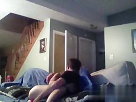 doggy style fucking the wife in the apartment